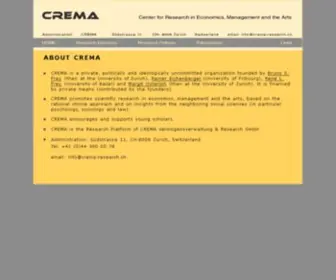 Crema-Research.ch(René L. Frey) Screenshot