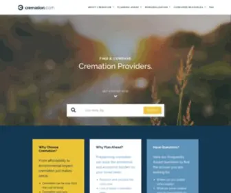 Cremation.org(All Your Cremation Questions Answered) Screenshot