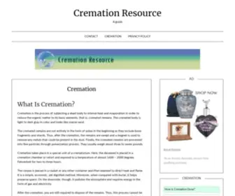 Cremationresource.org(Cremationresource) Screenshot