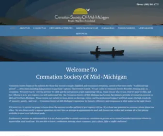 Cremationsocietymidmi.com(Cremation Society of Mid) Screenshot