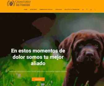 Crematoriomascotas.com(Crematorio de mascotas) Screenshot