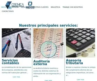 Cremca.com(AUDICIS) Screenshot