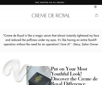 Cremederoyal.com(Royal Center) Screenshot