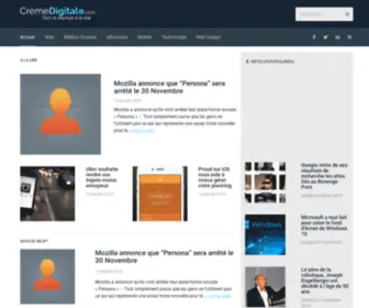 Cremedigitale.com(Cremedigitale) Screenshot