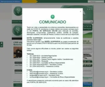 Cremepa.org.br(CRM-PA | Portal Médico do Conselho Regional de Medicina do Pará) Screenshot