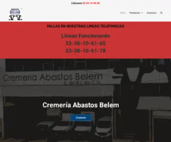 Cremeriaabastosbelem.com(Cremería Abastos Belem) Screenshot