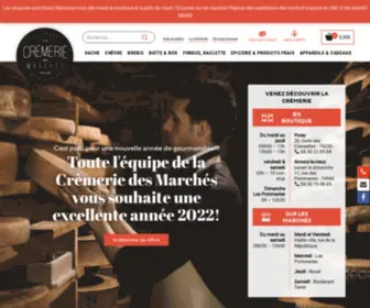 Cremeriedesmarches.fr(La crèmerie des marchés) Screenshot