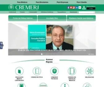 Cremerj.org.br(Cremerj) Screenshot