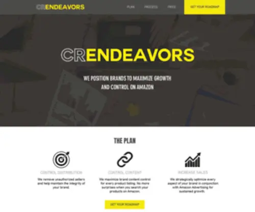 Crendeavors.com(Amazon Vendor Central Analytics & Management) Screenshot