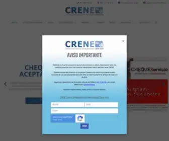 Crene.es(Equipo transdisciplinar para el tratamiento y rehabilitación neurológica) Screenshot