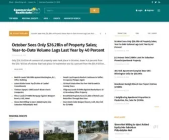 Crenews.com(Commercial Real Estate Direct) Screenshot