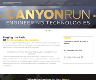 Crengtech.com(CANYON RUN ENGINEERING TECHNOLOGIES) Screenshot