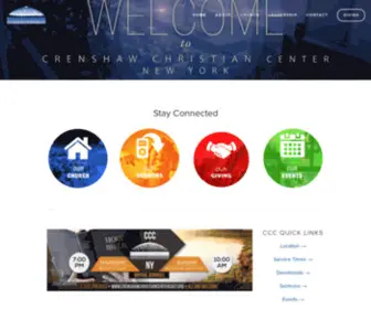 Crenshawchristiancentereast.org(Crenshaw Christian Center New York) Screenshot