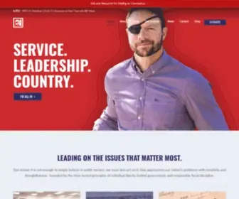Crenshawforcongress.com(Dan Crenshaw) Screenshot