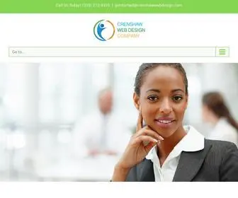 Crenshawwebdesign.com(Crenshaw Web Design Company) Screenshot