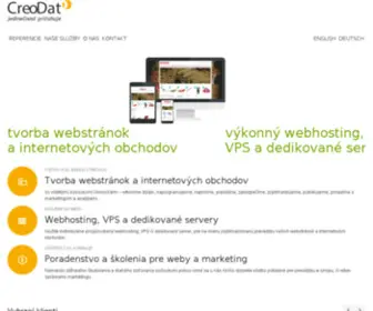 Creodat.com(Creodat) Screenshot