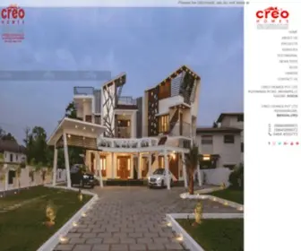 Creohomes.in(Architectural Designers in Kochi) Screenshot