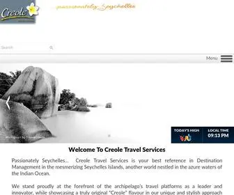 Creoletravelservices.com(Creole travel Services) Screenshot