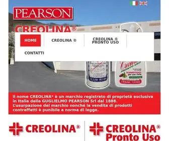 Creolina.it(Creolina disinfettante per uso civile) Screenshot