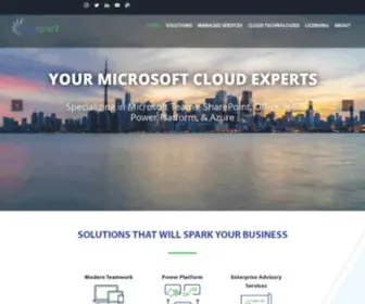Creospark.com(Business transformation) Screenshot