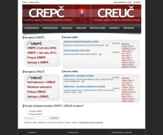 Crepc.sk(Centrálny) Screenshot