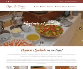 Crepelafrance.com(Crêpe La France Buffet) Screenshot