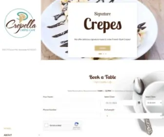 Crepellaaz.com(Top rated creperie in Arizona) Screenshot