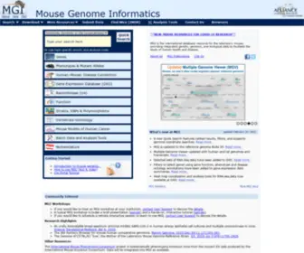 Creportal.org(MGI-Mouse Genome Informatics-The international database resource for the laboratory mouse) Screenshot