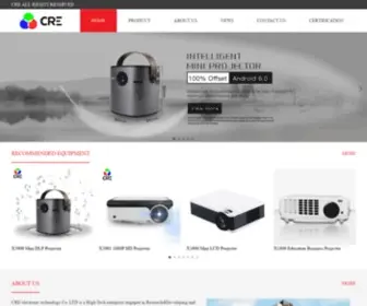 Creprojector.com(Home-CRE ALL RIGHTS RESERVED) Screenshot