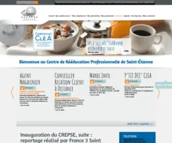 Crepse.fr(Bienvenue au Centre de R) Screenshot