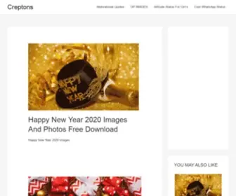 Creptons.com(creptons) Screenshot