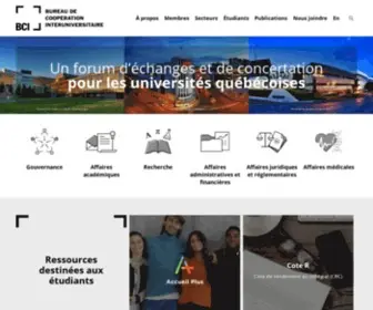 Crepuq.qc.ca(BCI) Screenshot