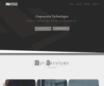 Crepusculartechnologies.com(Where Technology Leads to Innovation) Screenshot