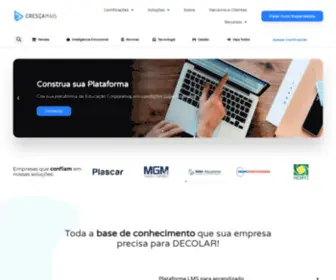 Crescamais.com(Cresça Mais) Screenshot