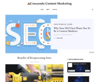 Crescendocontent.com(Crescendo Content Marketing) Screenshot