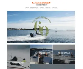 Crescent-Boats.se(Kvalitetsbåtar) Screenshot