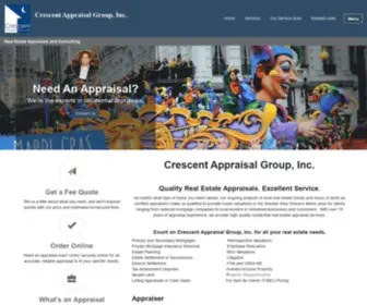 Crescentappraisal.net(Crescent Appraisal Group) Screenshot