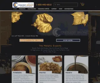 Crescentbronze.com(Crescent Bronze) Screenshot