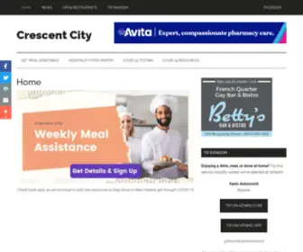 Crescentcity.com(Crescent City) Screenshot