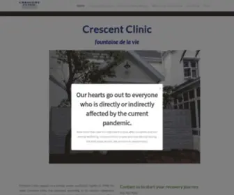 Crescentclinic.com(Crescent Clinic) Screenshot