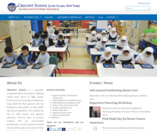 Crescenthighschool.com(Crescenthighschool) Screenshot