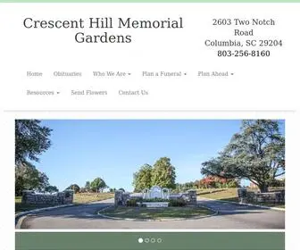 Crescenthillmg.com(Crescent Hill Memorial Gardens) Screenshot