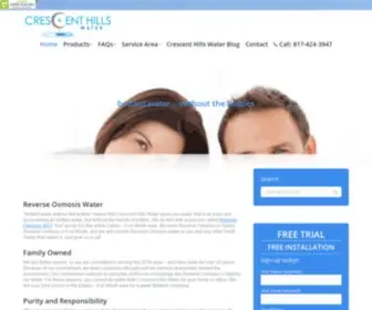 Crescenthillswater.com(Crescent Hills Water) Screenshot