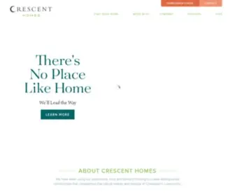 Crescenthomes.net(New Homes For Sale Charleston) Screenshot