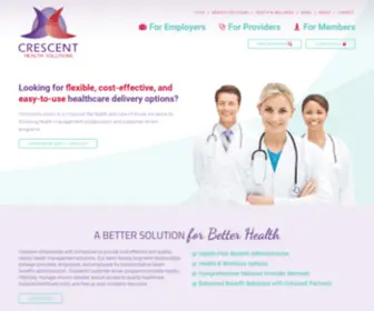 Crescenths.com(Crescent Health Solutions Crescent Health Solutions) Screenshot