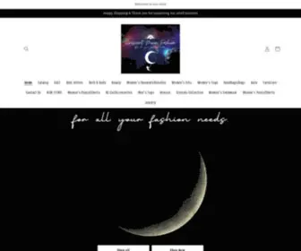 Crescentmoonfashion.com(Crescent Moon Fashion's Mission) Screenshot