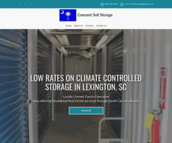 Crescentselfstorage.com(Crescent Self Storage) Screenshot