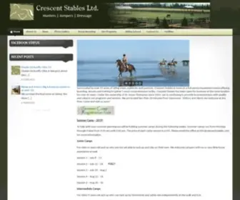 Crescentstables.com(Hunters) Screenshot