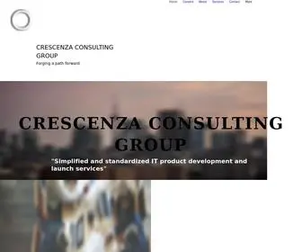 Crescenzaconsulting.com(Project Management) Screenshot