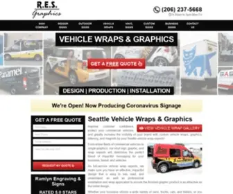 Cresen.net(Best Vehicle Wraps Seattle) Screenshot